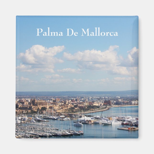 Mallorca seascape magnet (Front)