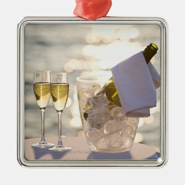 Mallorca, Spain 2 Metal Tree Decoration (Front)