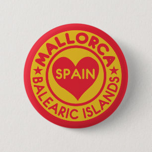MALLORCA Spain buttons
