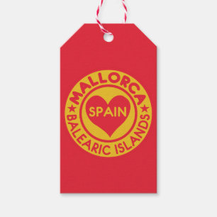 MALLORCA Spain custom gift tags