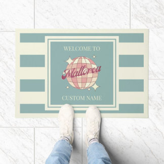 Mallorca Spain finca beach house business Door Mat
