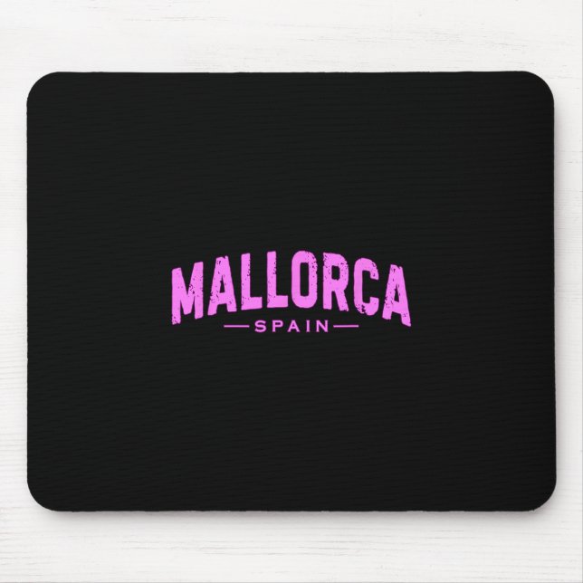 Mallorca Spain Learic Islands Vacation Summer Beac Mouse Pad (Front)