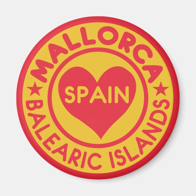 MALLORCA Spain magnet (Front)