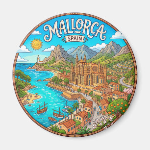 Mallorca Spain Magnet