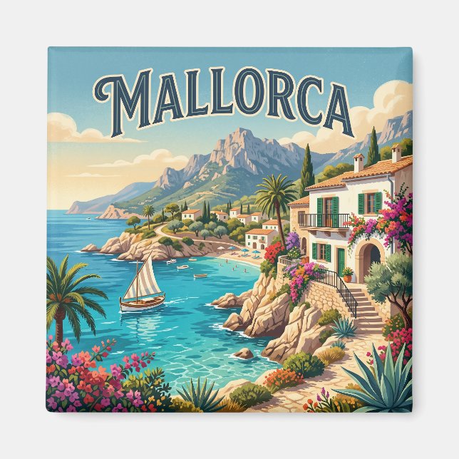 Mallorca Spain Magnet (Front)
