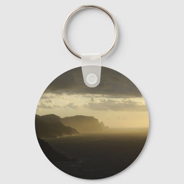 mallorca sunset keychain  (Front)
