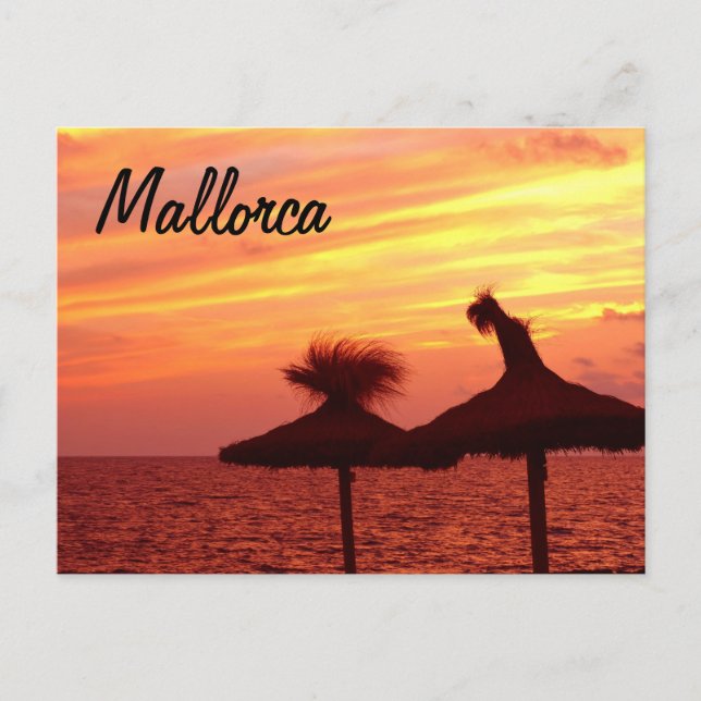 Mallorca Sunset - Postcard (Front)