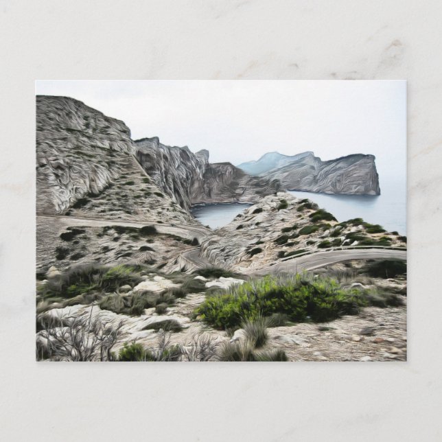 Mallorca - World's End Postcard (Front)