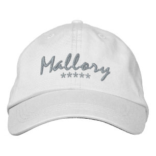 Mallory Name Embroidered Hat