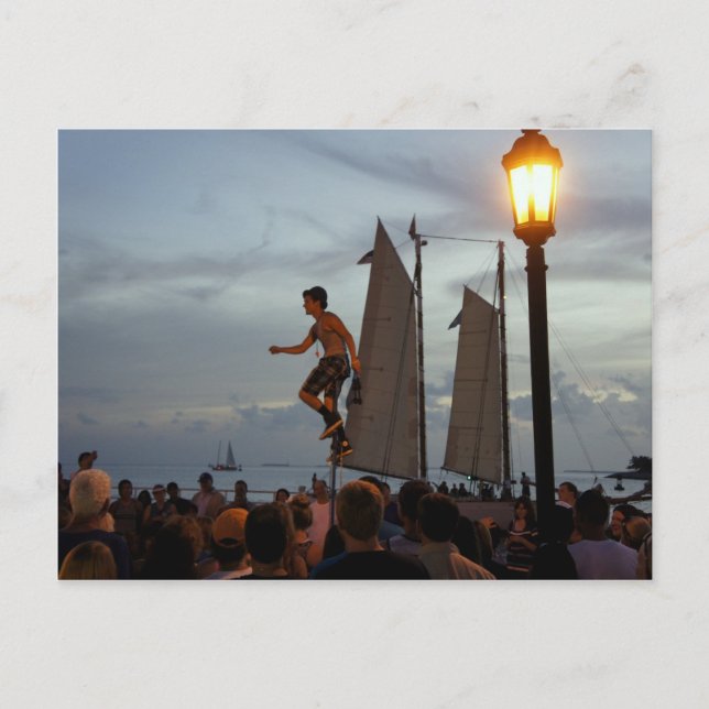 Mallory Square Postcard (Front)