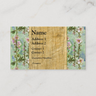 Mallow and Wood Business Card
