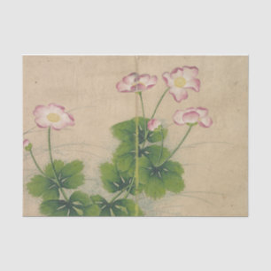 Mallow Flowers by Zhang Ruoai Tissue Paper