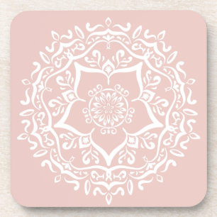 Mallow Mandala Coaster