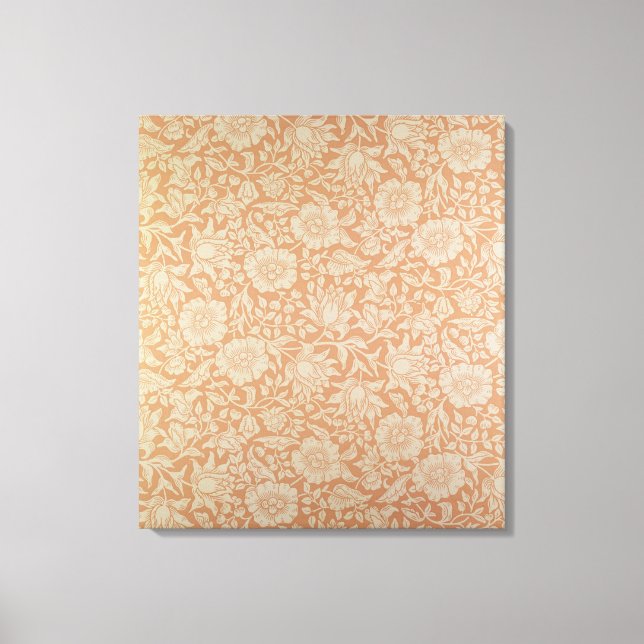 'Mallow' wallpaper design Canvas Print (Front)