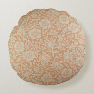 'Mallow' wallpaper design Round Cushion