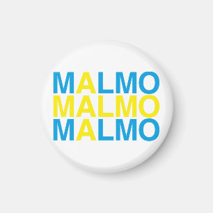 MALMO Swedish Flag Magnet