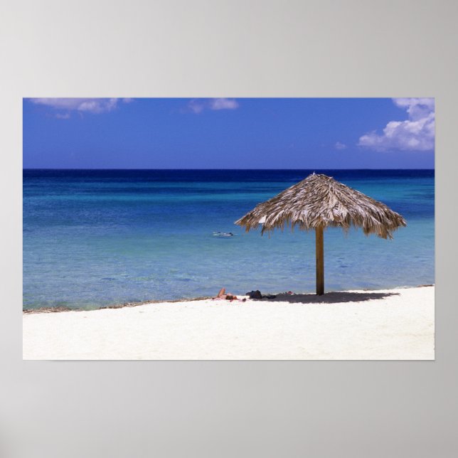 Malmok Beach, Aruba, Netherlands Antilles Poster (Front)