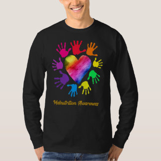 Malnutrition Awareness Hands Malnutrition T-Shirt