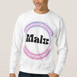 malo round neon sweatshirt