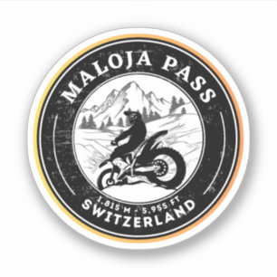 Maloja Pass swiss–alps motorcycle tour