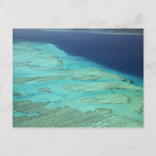 Malolo Barrier Reef off Malolo Island, Fiji Postcard