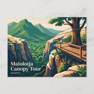 Malolotja Canopy Tour, Malolotja Nature Reserve Postcard