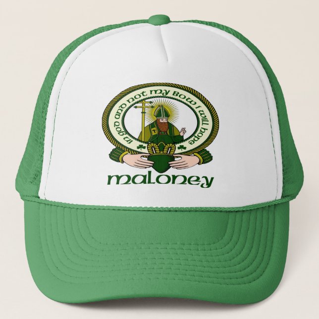 Maloney Clan Motto Cap (Front)