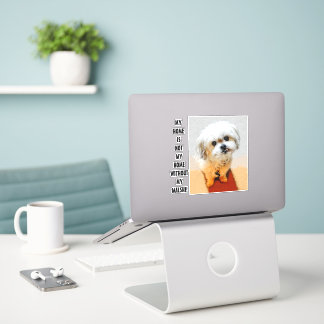 Malshi Dog Custom Cut Sticker