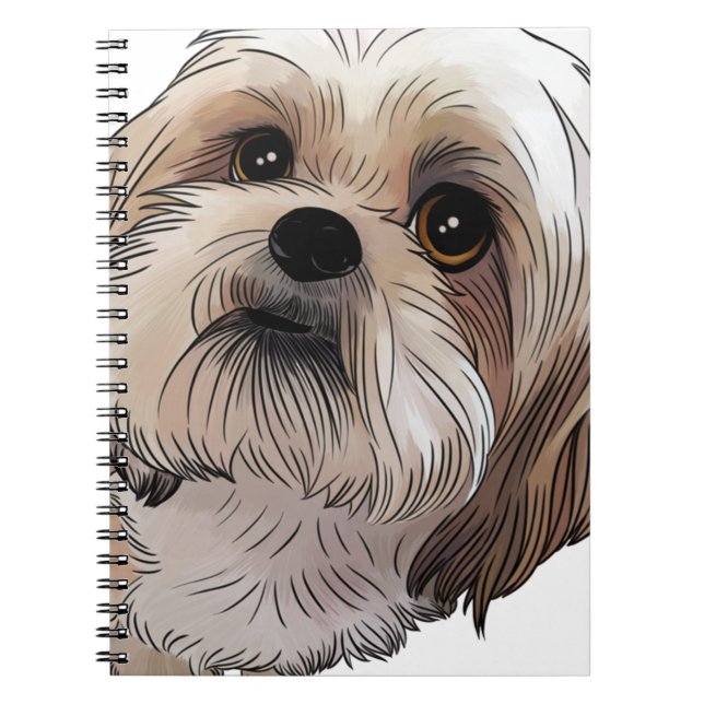 Malshi Mal-shi Spiral Notebook (Front)