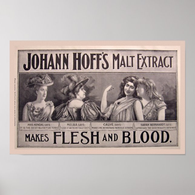 Malt Extract Health Poster (Front)