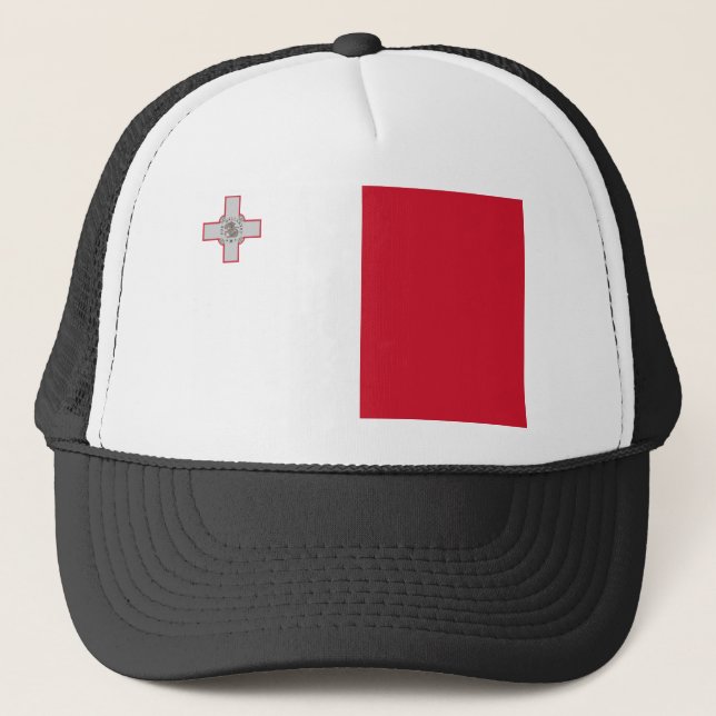Malt Flag Trucker Hat (Front)