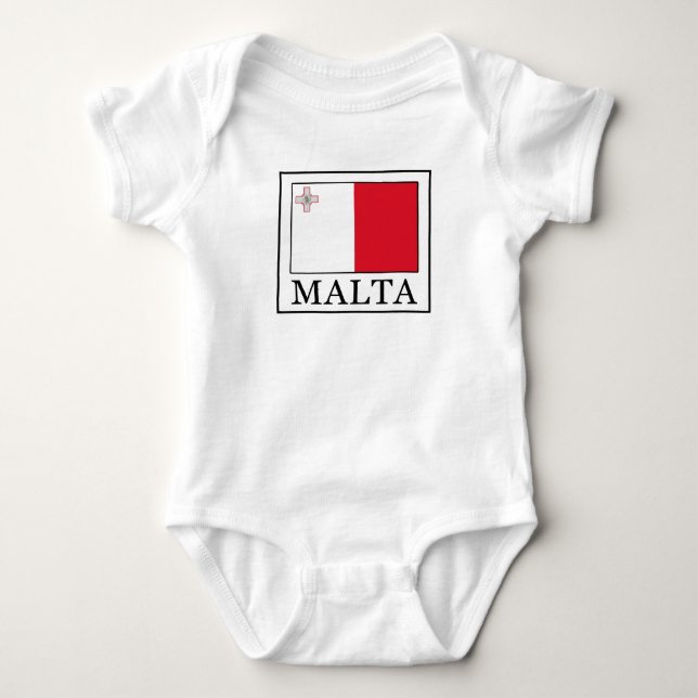 Malta Baby Bodysuit (Front)