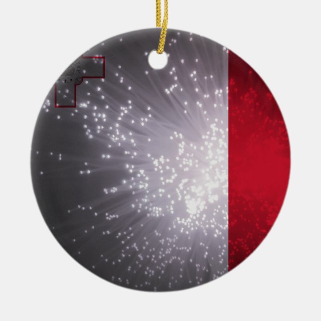 Malta Ceramic Tree Decoration (Front)