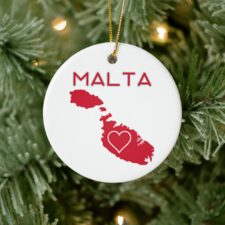 Malta Ceramic Tree Decoration