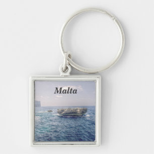 Malta Coast Key Ring