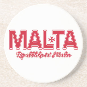 MALTA custom coaster