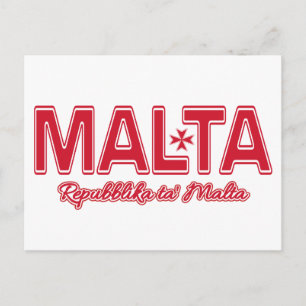 MALTA custom postcard