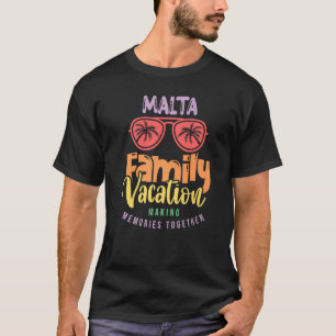 Malta Family Vacation Matching Outfit T-Shirt