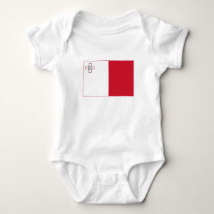 Malta Flag Baby Bodysuit