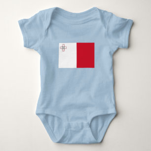 Malta Flag Baby Bodysuit