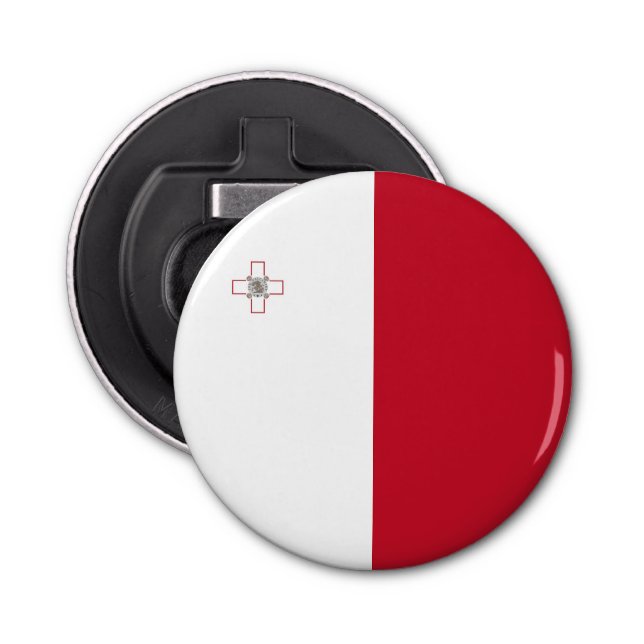 Malta flag bottle opener (Front)