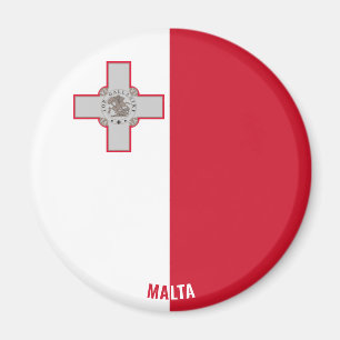 Malta Flag Charming Patriotic Magnet