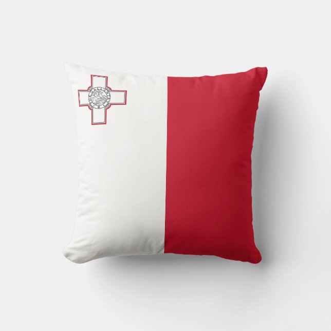 Malta Flag Cushion (Front)