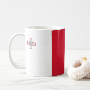 Malta Flag Customisable Coffee Mug