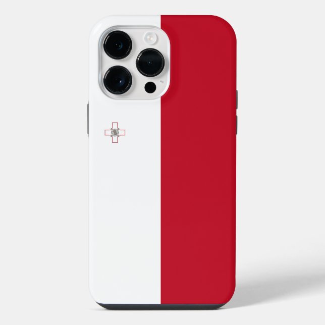 Malta flag iPhone case (Back)