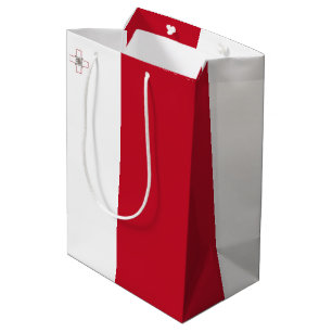 Malta flag medium gift bag