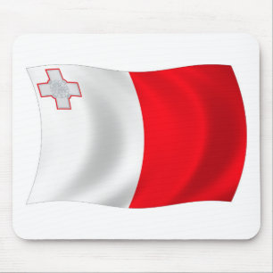 Malta Flag Mousepad