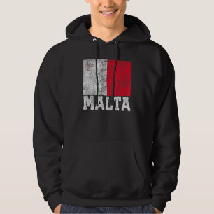 Malta Flag National Pride Roots Country Family Nat Hoodie