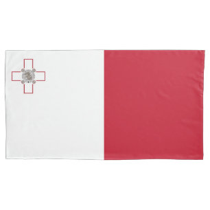 Malta flag pillowcase
