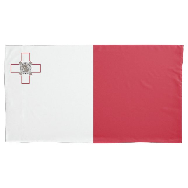 Malta flag pillowcase (Front)